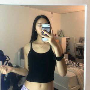 Forever 21 black tank